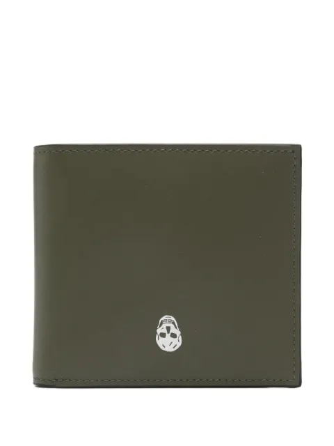 Alexander McQueen skull-plaque bi-fold wallet
