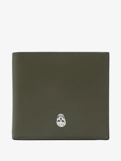 Alexander McQueen skull-plaque bi-fold wallet