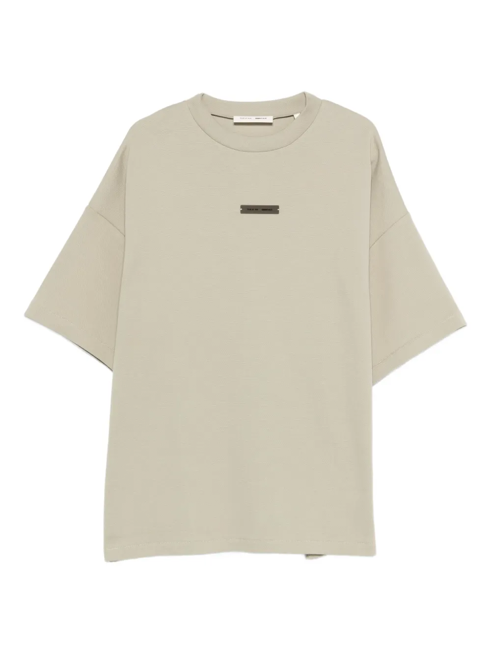 FEAR OF GOD ESSENTIALS logo-patch T-shirt | Neutrals | Image 1