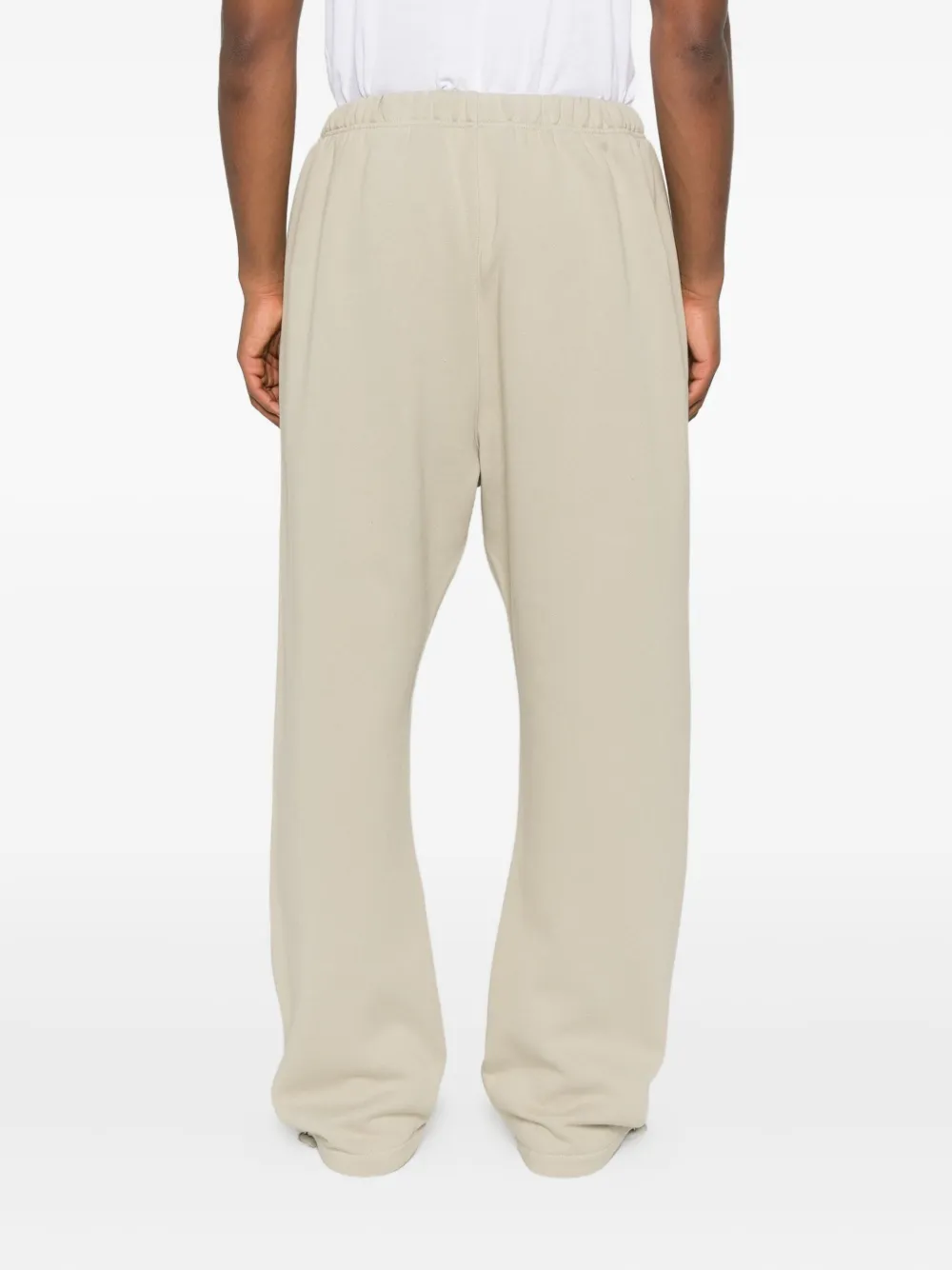 Essentials Logo-embroidered Drawstring Sweatpants In Neutral