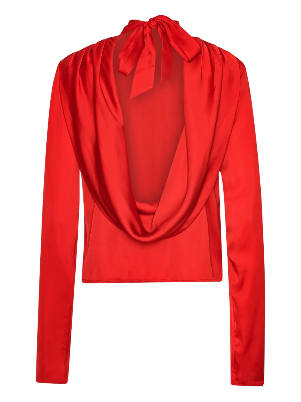 ROTATE BIRGER CHRISTENSEN cowl-back top | Red | Image 1