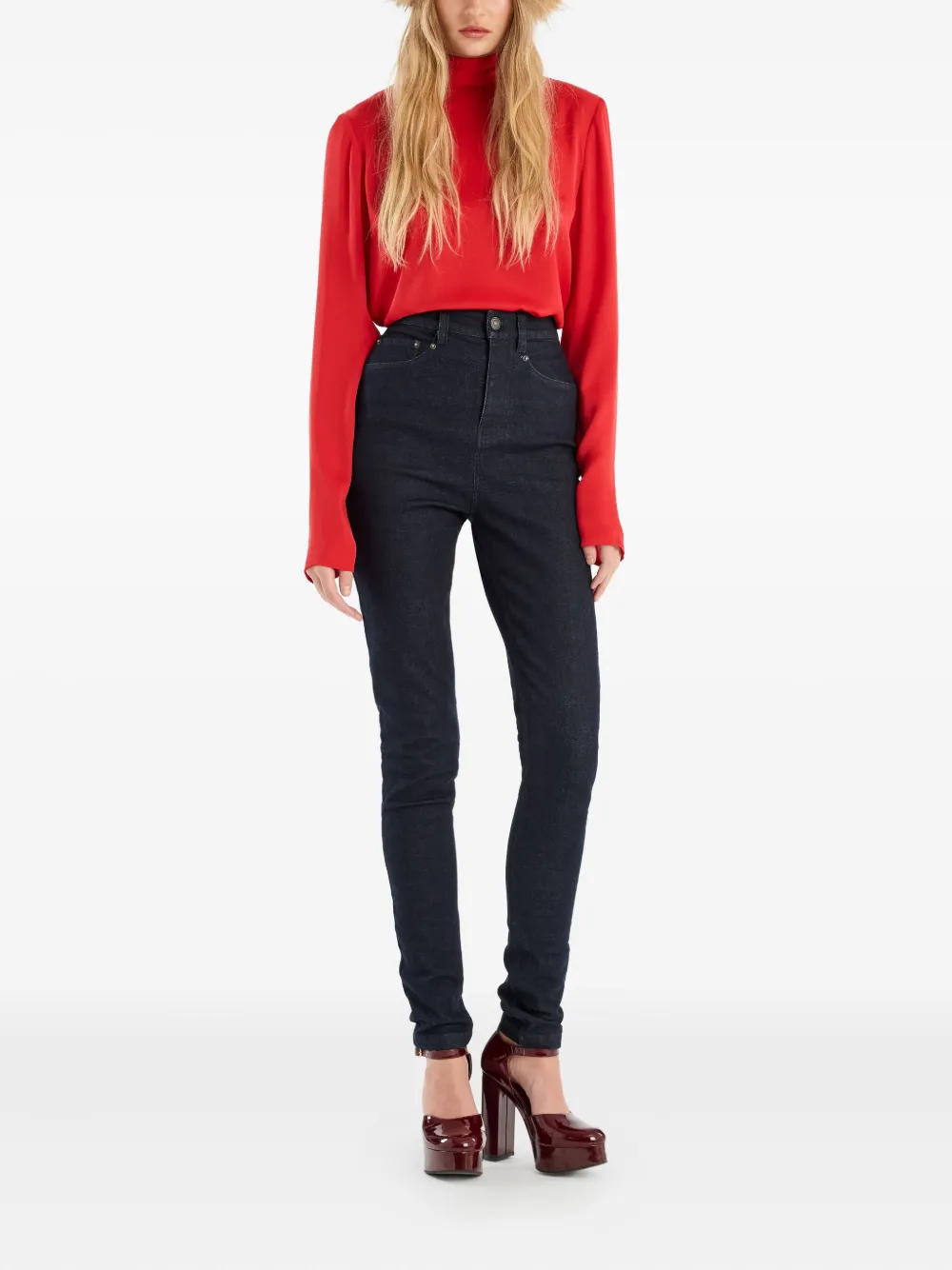 ROTATE BIRGER CHRISTENSEN cowl-back top | Blouses | Image 2