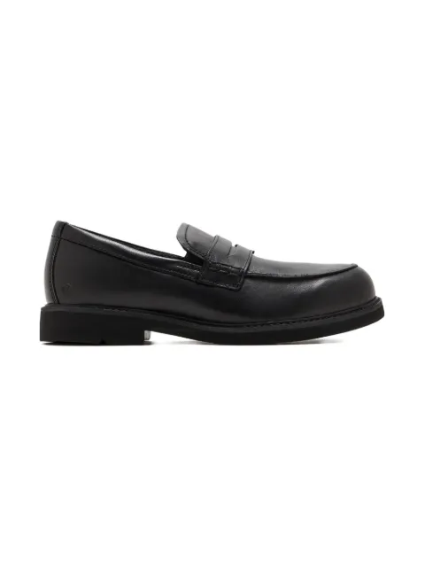 ECCO leather penny loafers