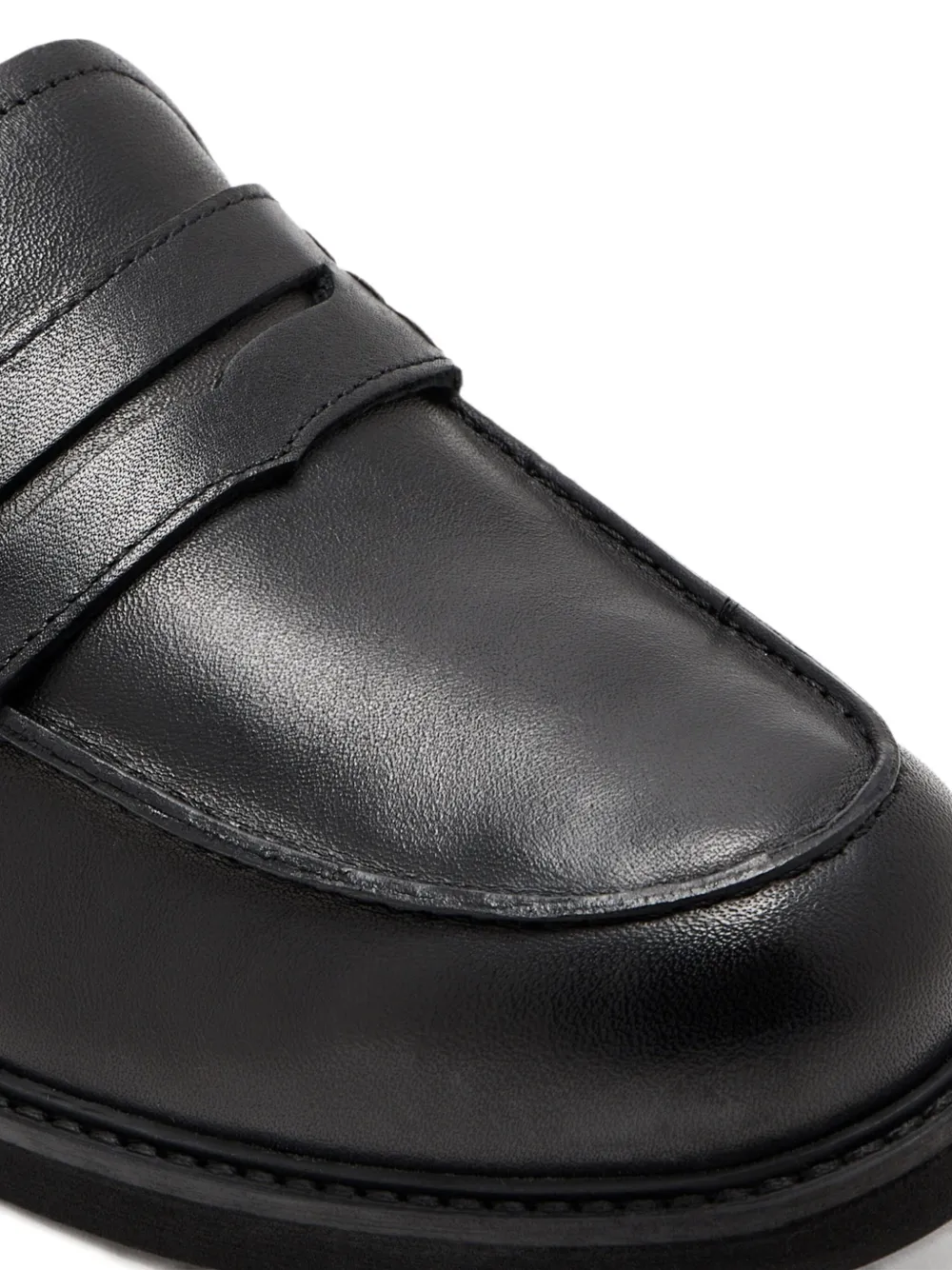 ECCO Leren loafers Zwart