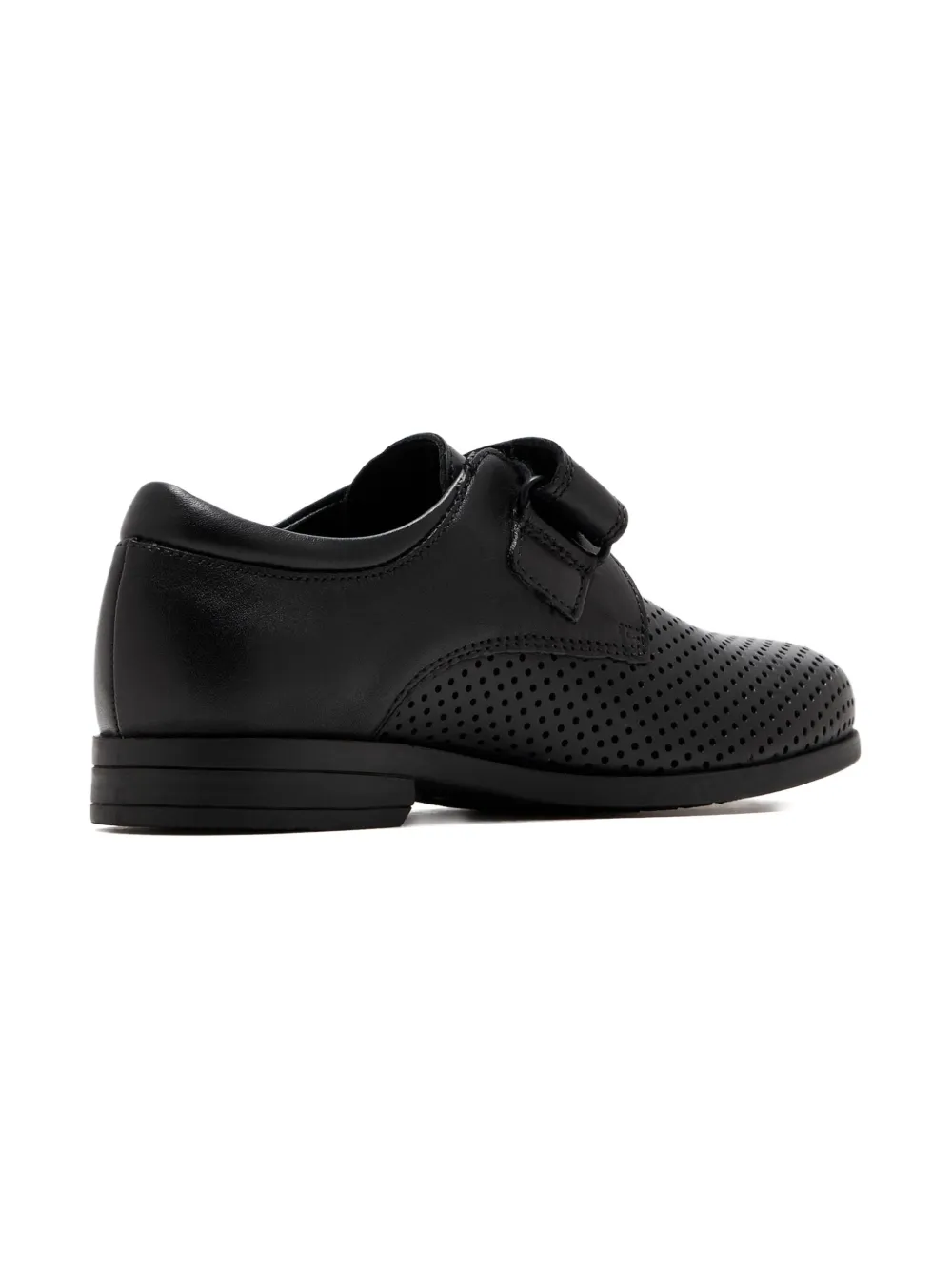ECCO perforated shoes - Zwart