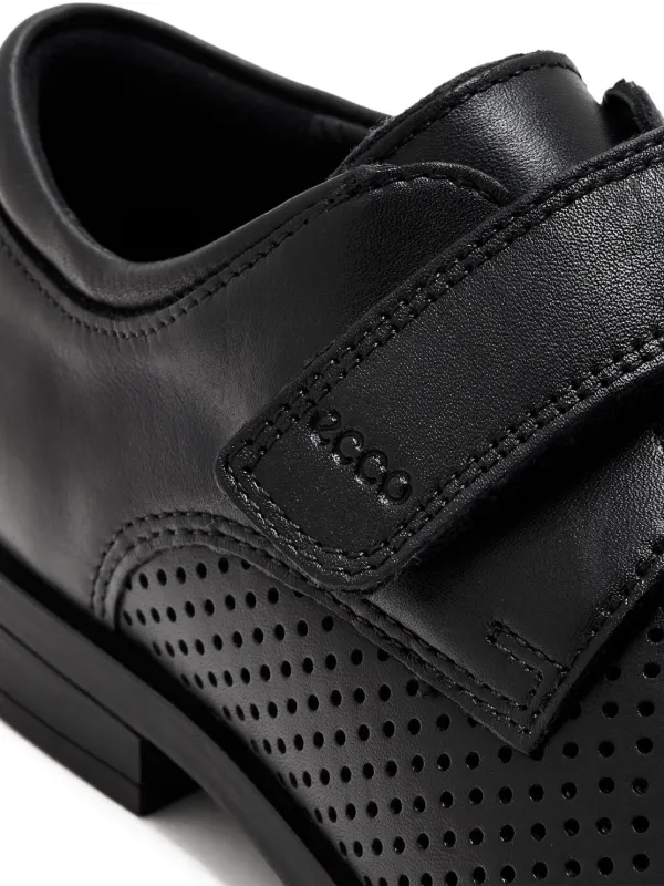 ECCO Perforated Shoes Black FARFETCH ID