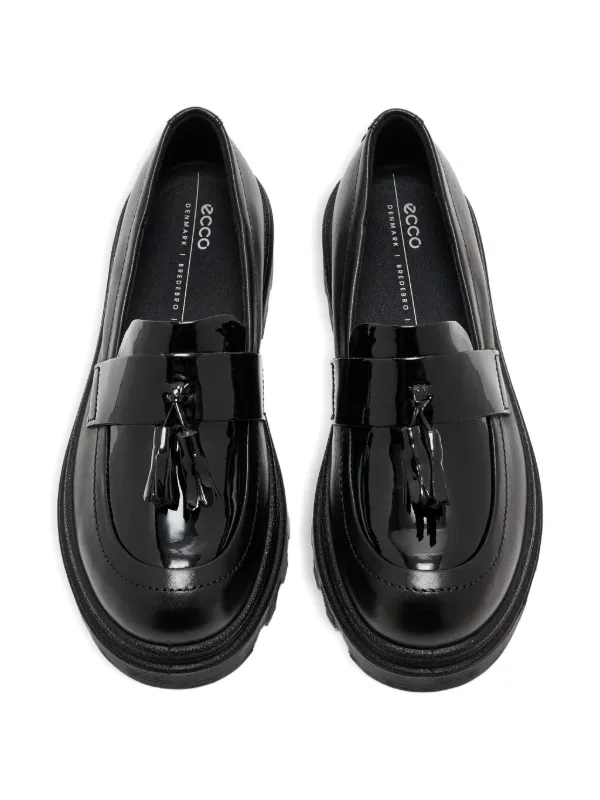 ☆美品　ecco ブラック ローファー　25cm ECCO FELICIA ウィメンズ レザーローファー | ブラック