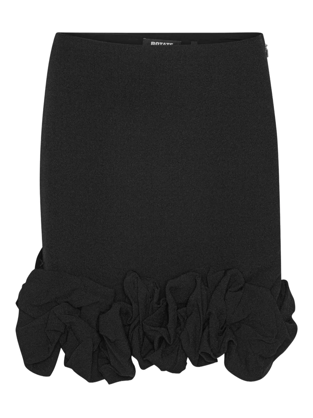 ROTATE BIRGER CHRISTENSEN ruffled mini skirt | Black | Image 1