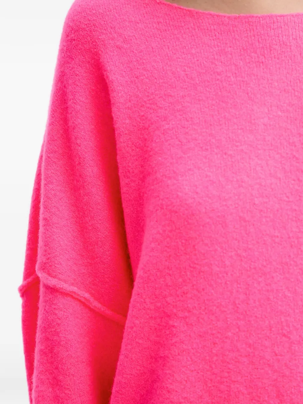 American Vintage Damsville trui met naaddetail Roze