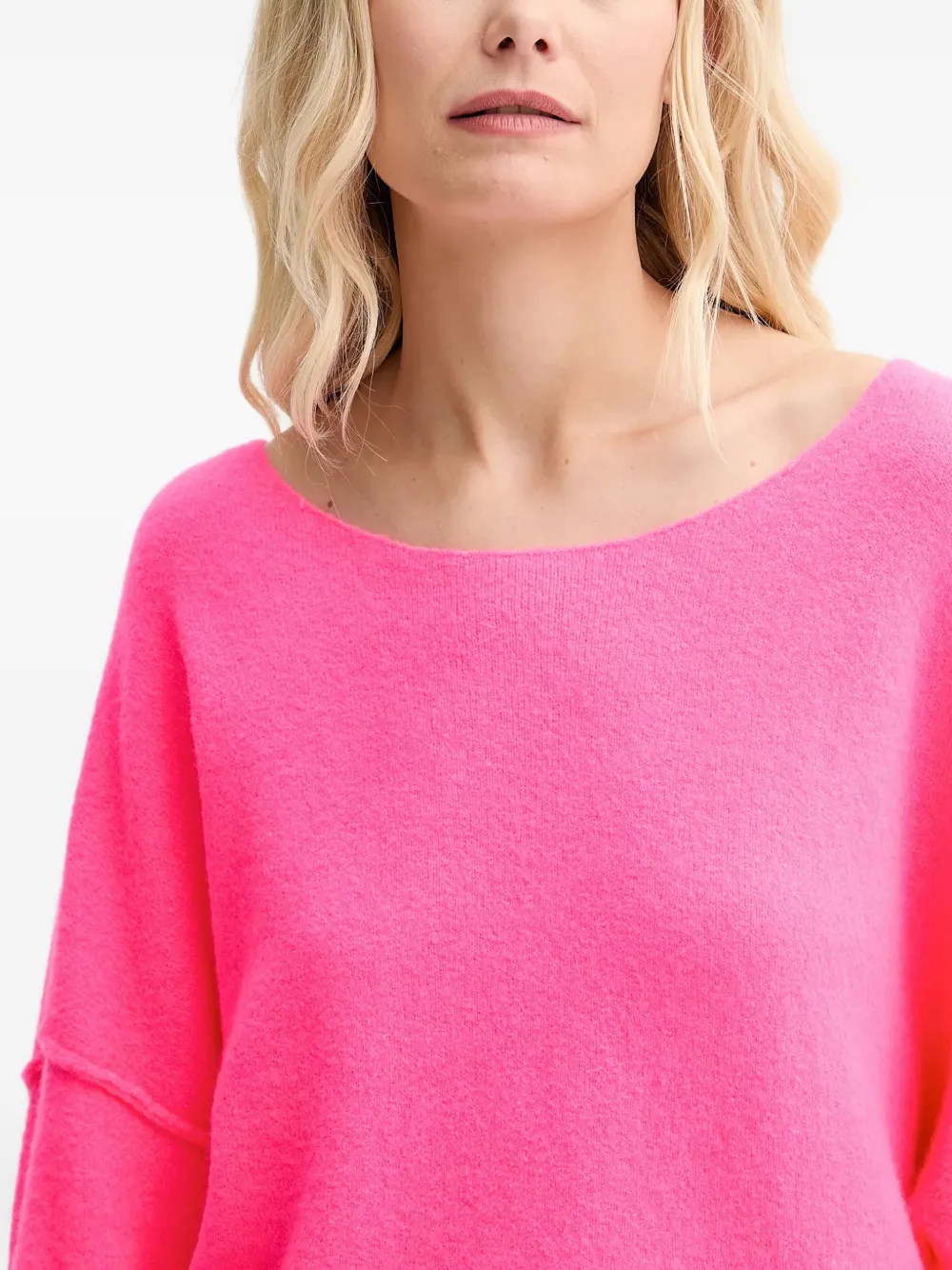American Vintage Damsville trui met naaddetail Roze