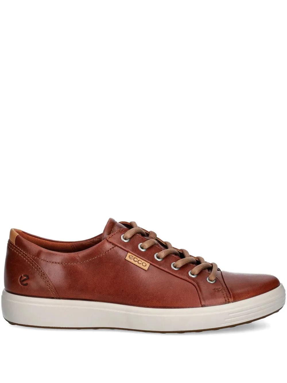 ECCO Soft 7 lace-up sneakers - Marrone