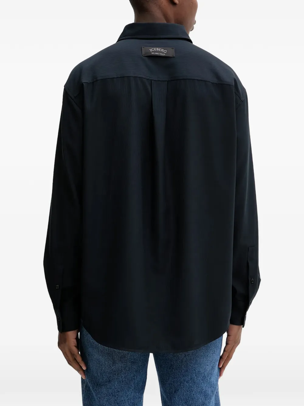 Textured Collared Shirt