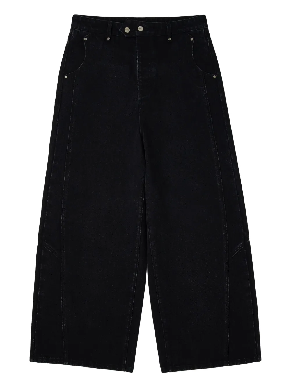 Protémoa Raven wide-leg jeans - ブラック Protémoa Raven wide-leg jeans - ブラック