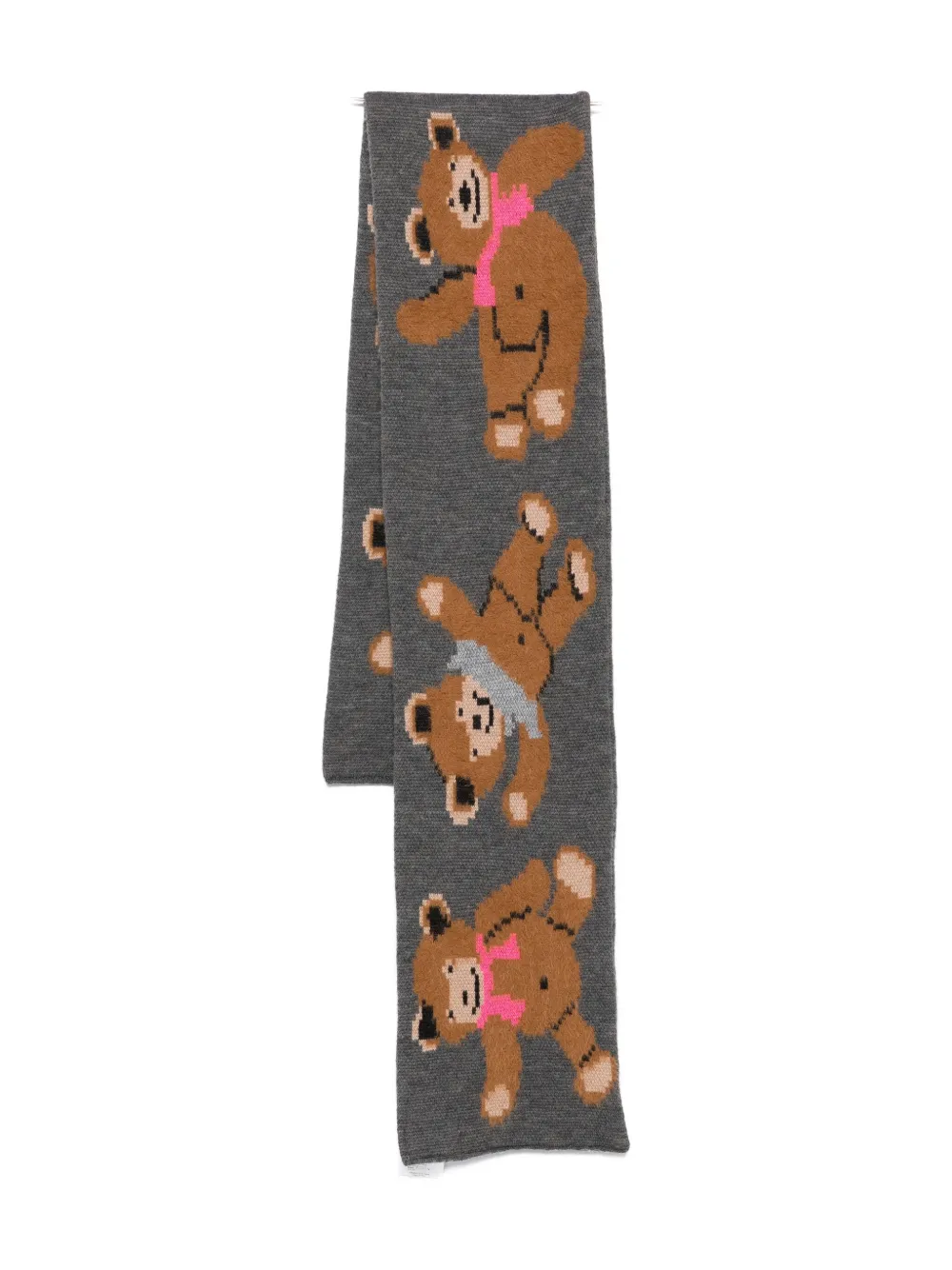 Magliano teddy-bear scarf - Grigio