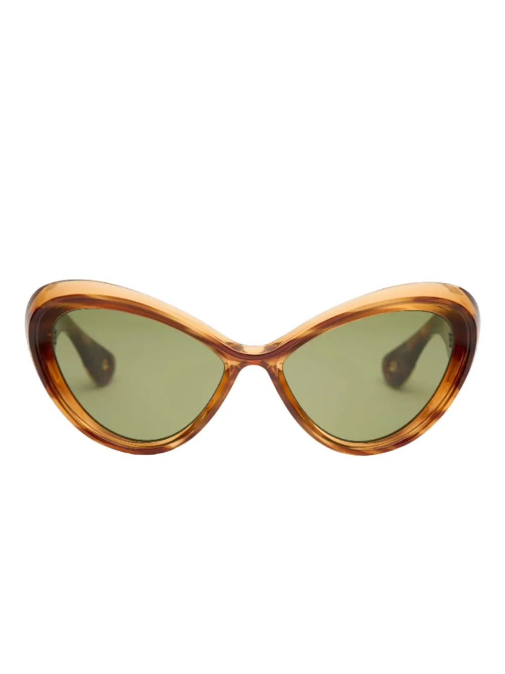 Jean Paul Gaultier Parisian cat-eye sunglasses - Marrone