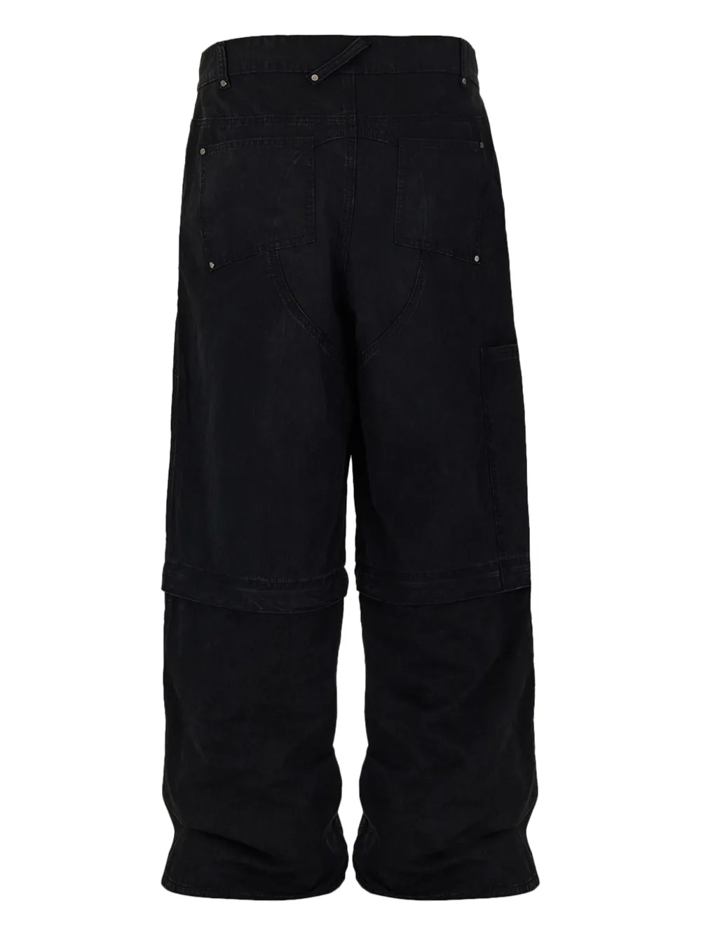 Protémoa Convertible Jeans In Black
