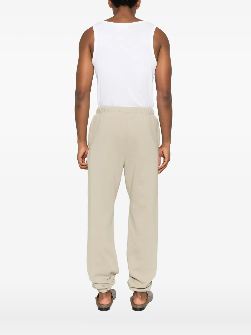 Essentials Drawstring-cuffed Track Pants In Gray