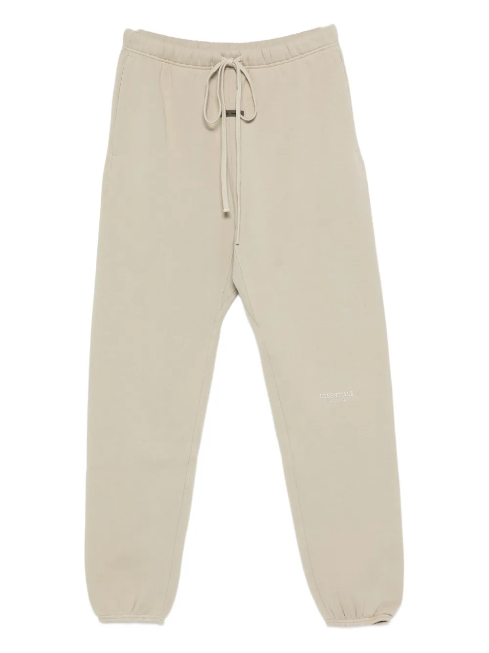 Essentials Drawstring-cuffed Track Pants In Gray