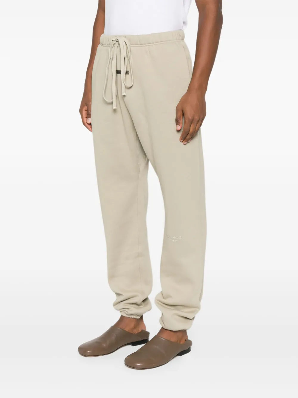 FEAR OF GOD ESSENTIALS Trainingsbroek met trekkoord Beige