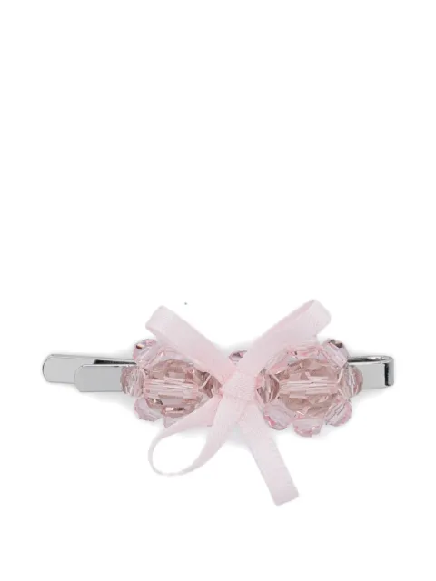 Simone Rocha beaded bow hair clip