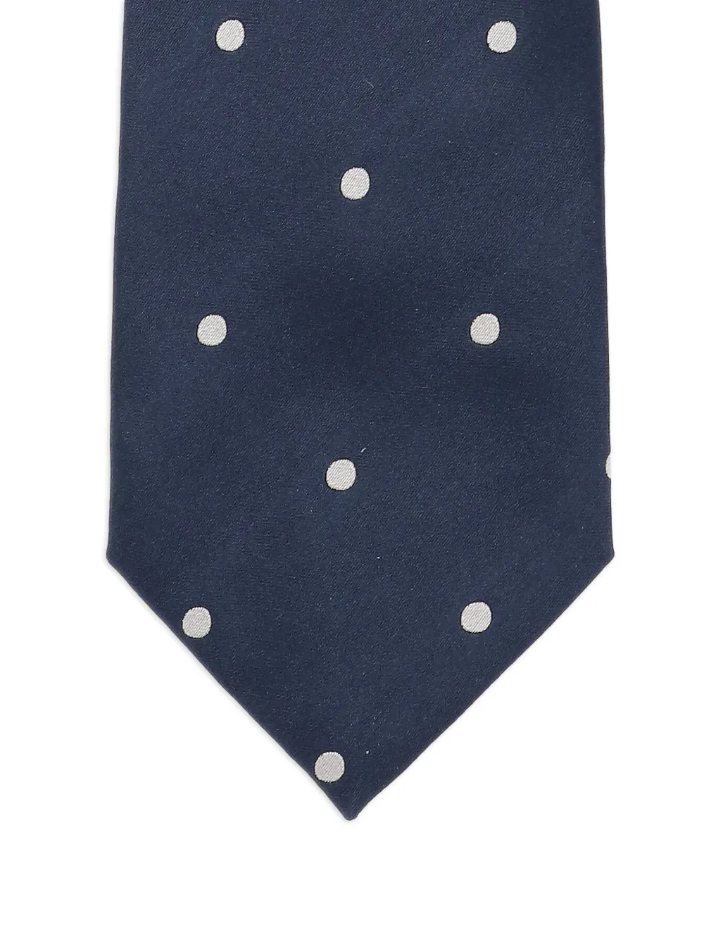 TOM FORD polka-dots silk tie - Blauw