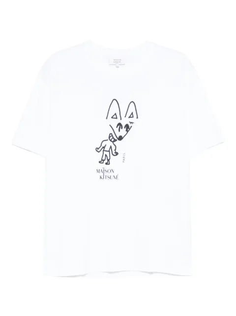Maison Kitsuné fox-print T-shirt
