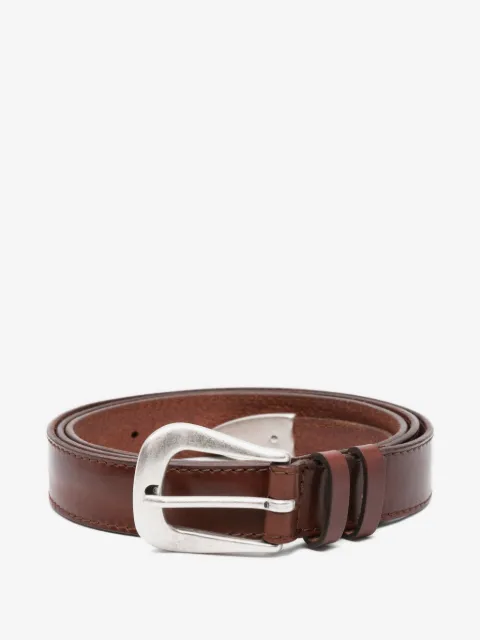 Orciani leather buckle belt