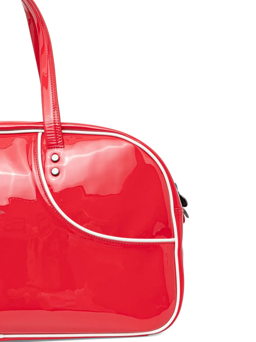Puma Logo Top-handle Tote Bag In Red