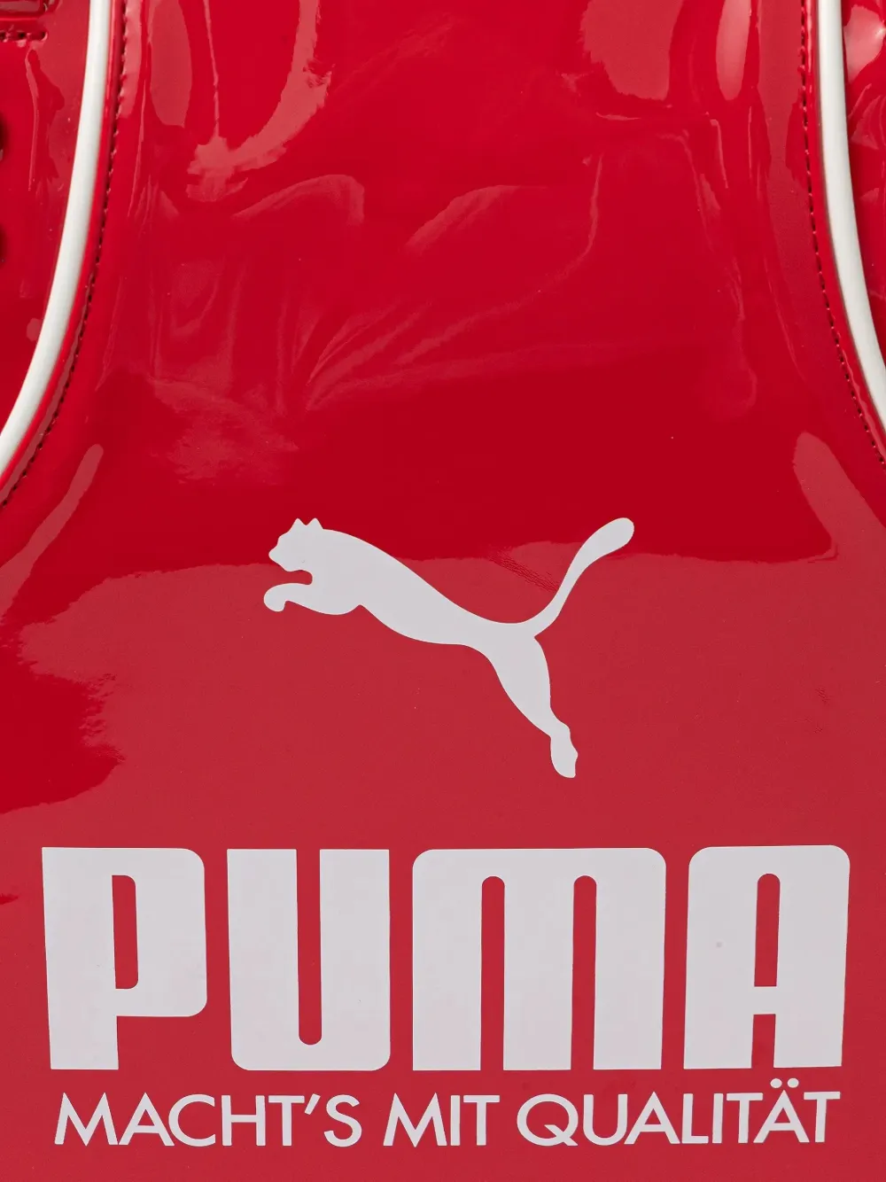 Puma Logo Top-handle Tote Bag In Red