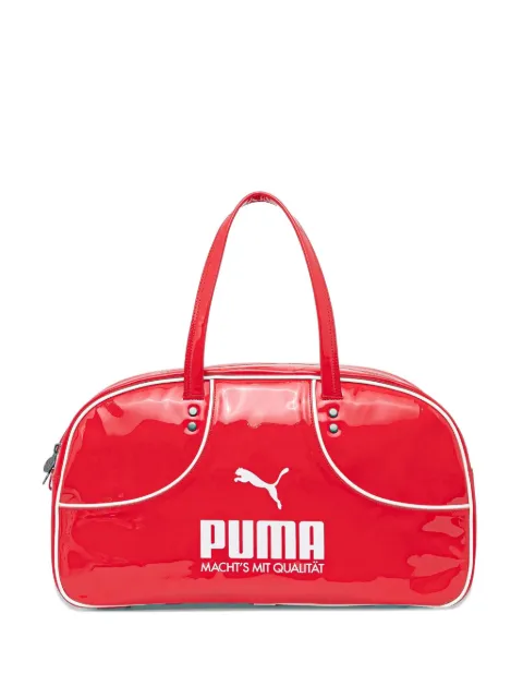 PUMA logo top-handle tote bag