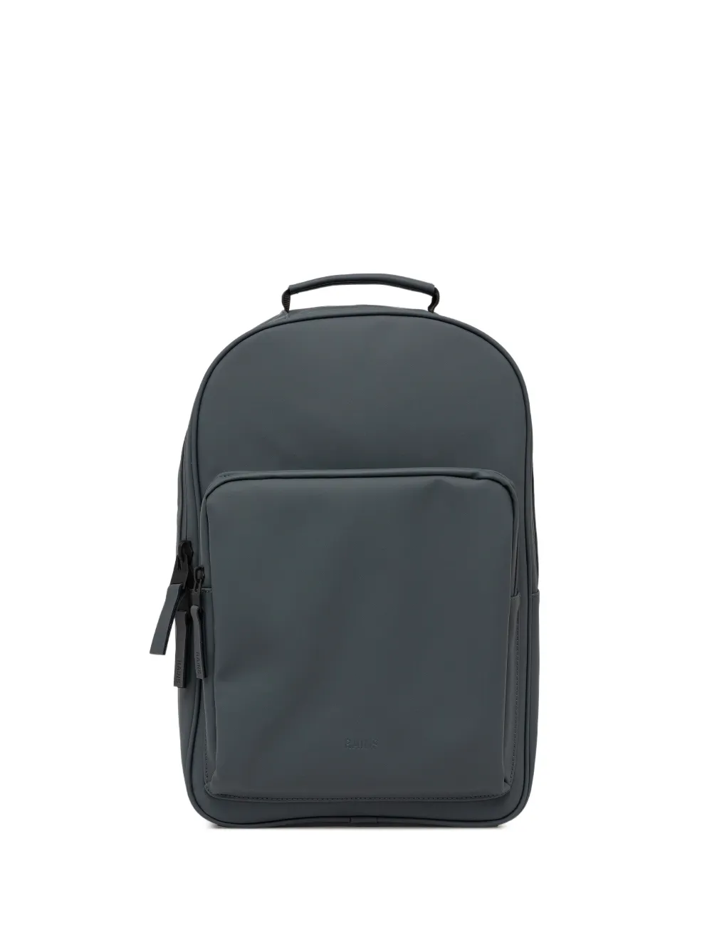 Rains large Book Daypack W3 zip-pocket backpack - Grigio