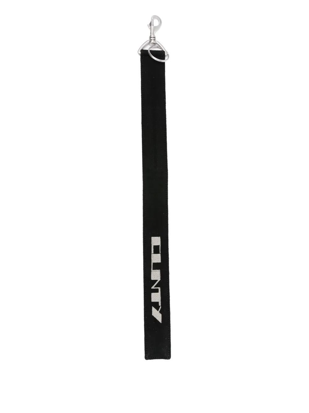 Rick Owens DRKSHDW cotton keyring Zwart