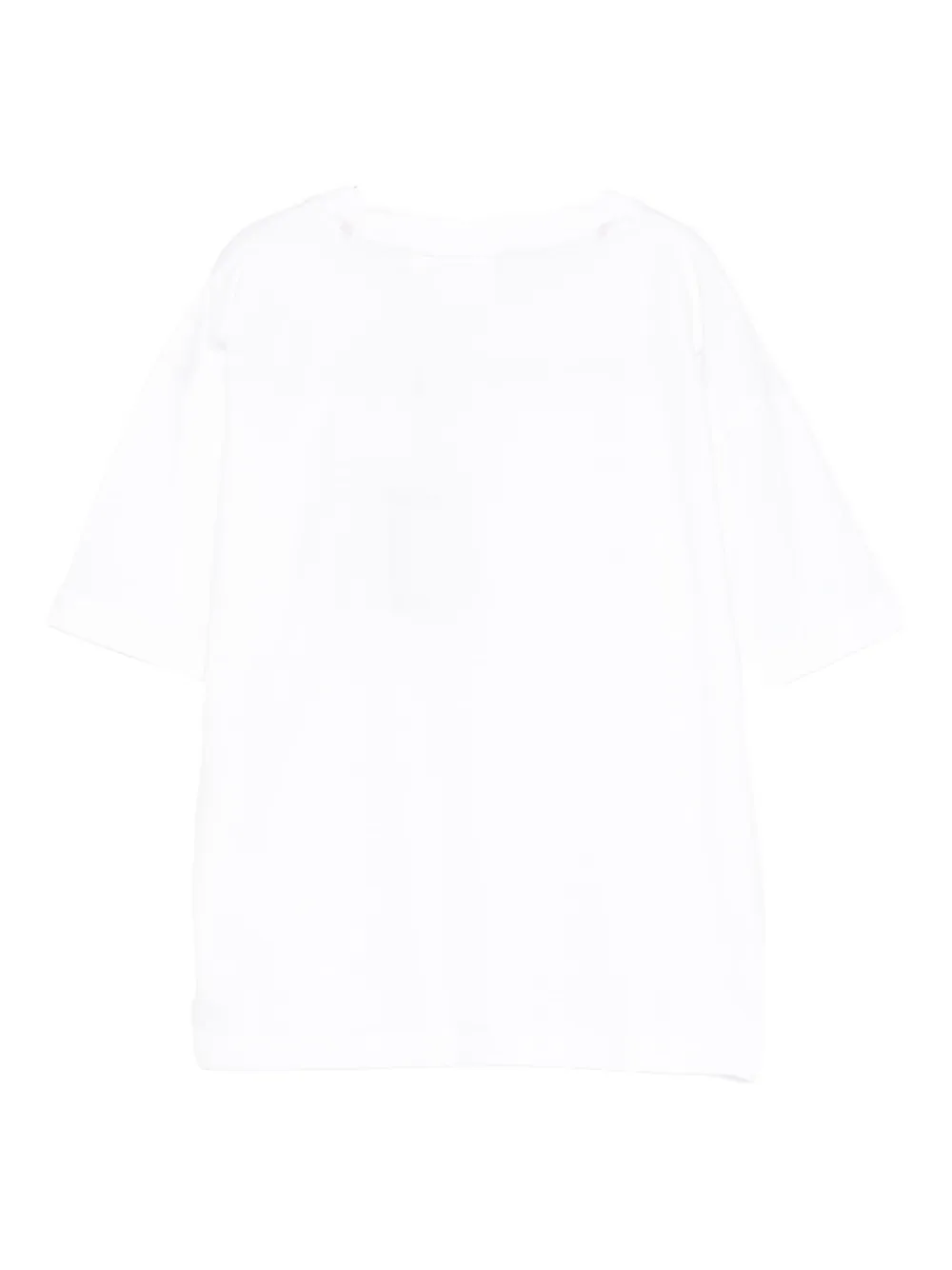 HUGO KIDS T-shirt met ronde hals Wit
