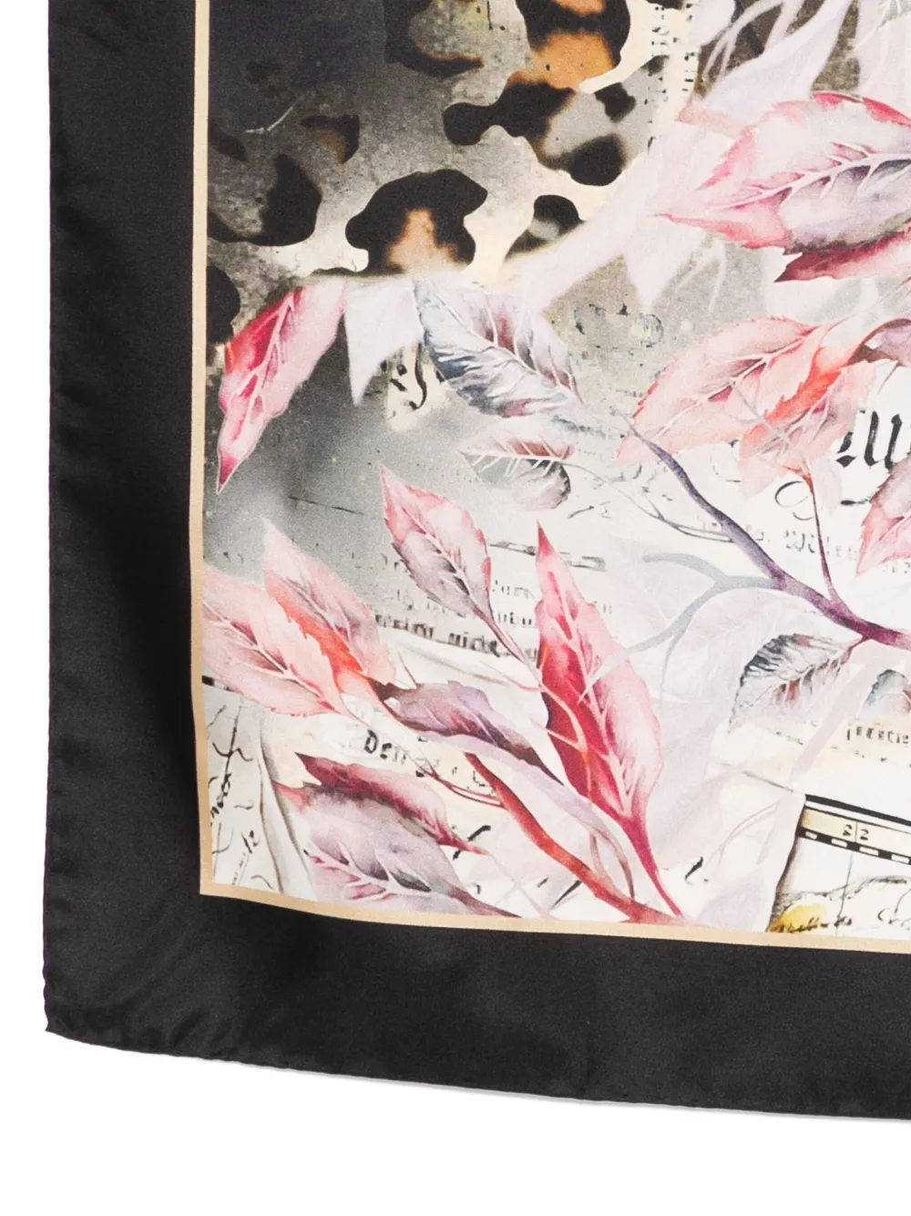 D'aniello Square Scarf In Black