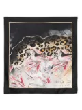 D'aniello square scarf - Black