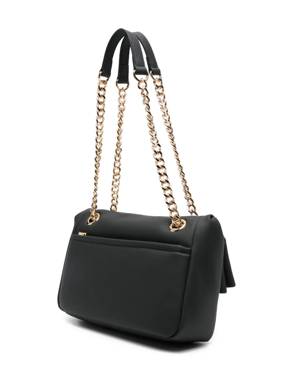 Love Moschino Schoudertas met logo en band Zwart