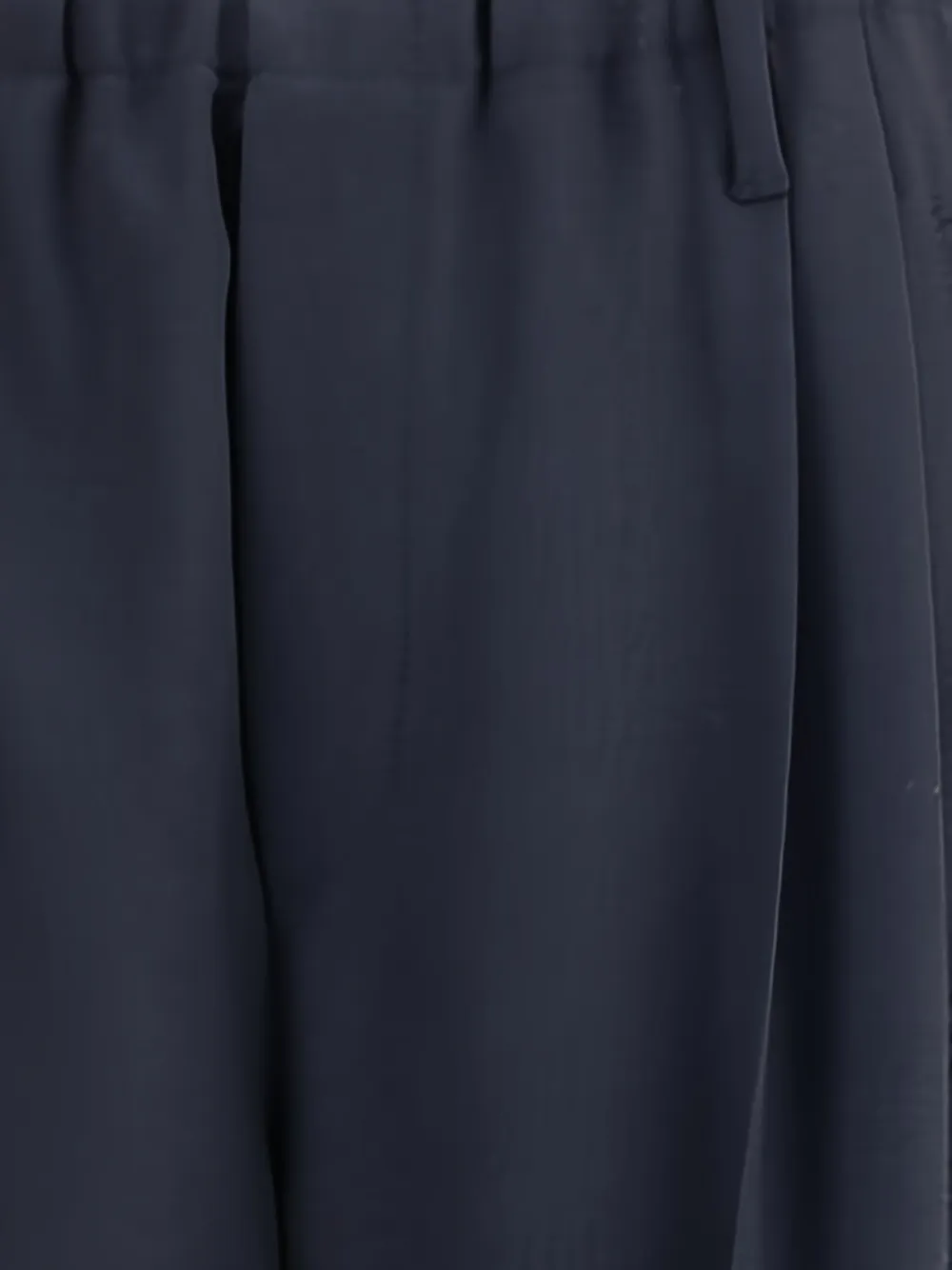 Brunello Cucinelli Geplooide broek met elastische tailleband Grijs