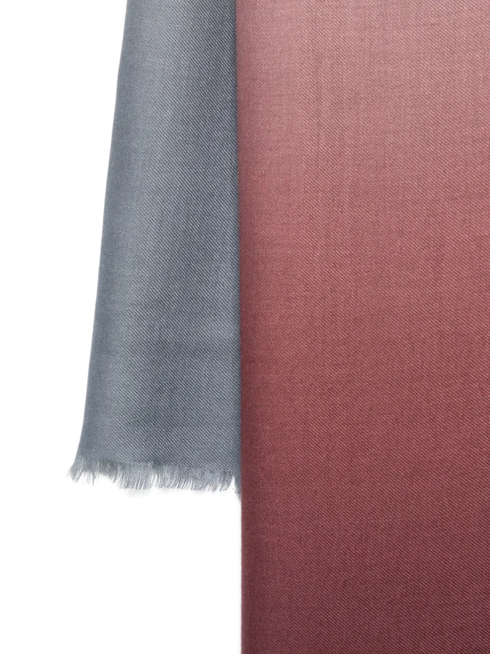 D'aniello ombre-effect scarf - Blauw