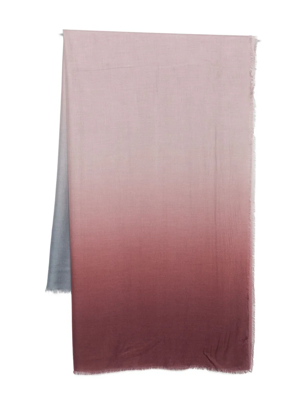 D'aniello ombre-effect scarf - ブルー D'aniello ombre-effect scarf - ブルー