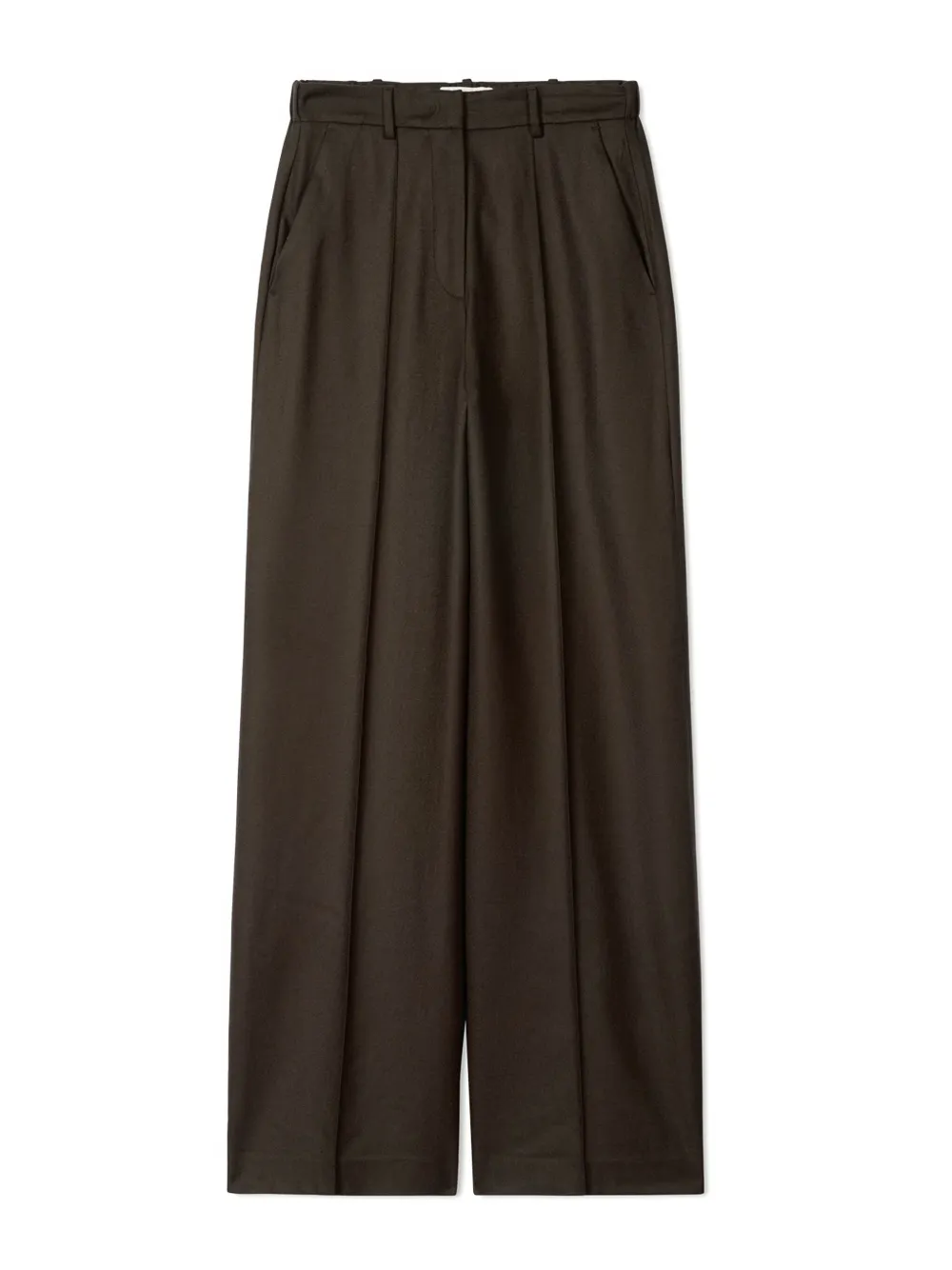 Eric Bompard pleated trousers - Bruin