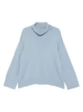 Eric Bompard ribbed turtleneck sweater - Blue