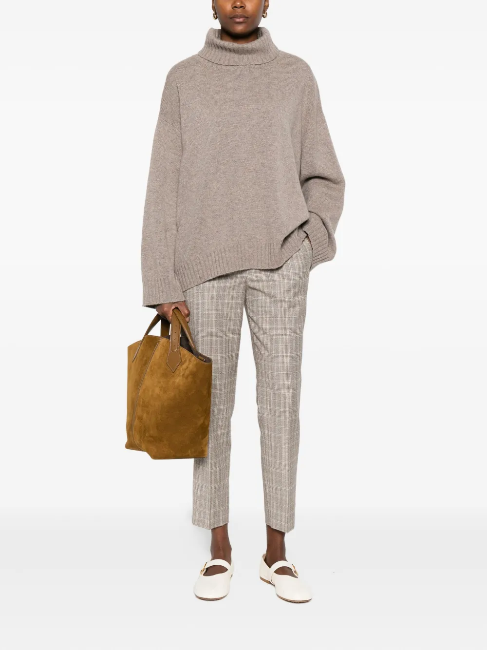 Eric Bompard ribbed turtleneck sweater | Jumpers | Image 2