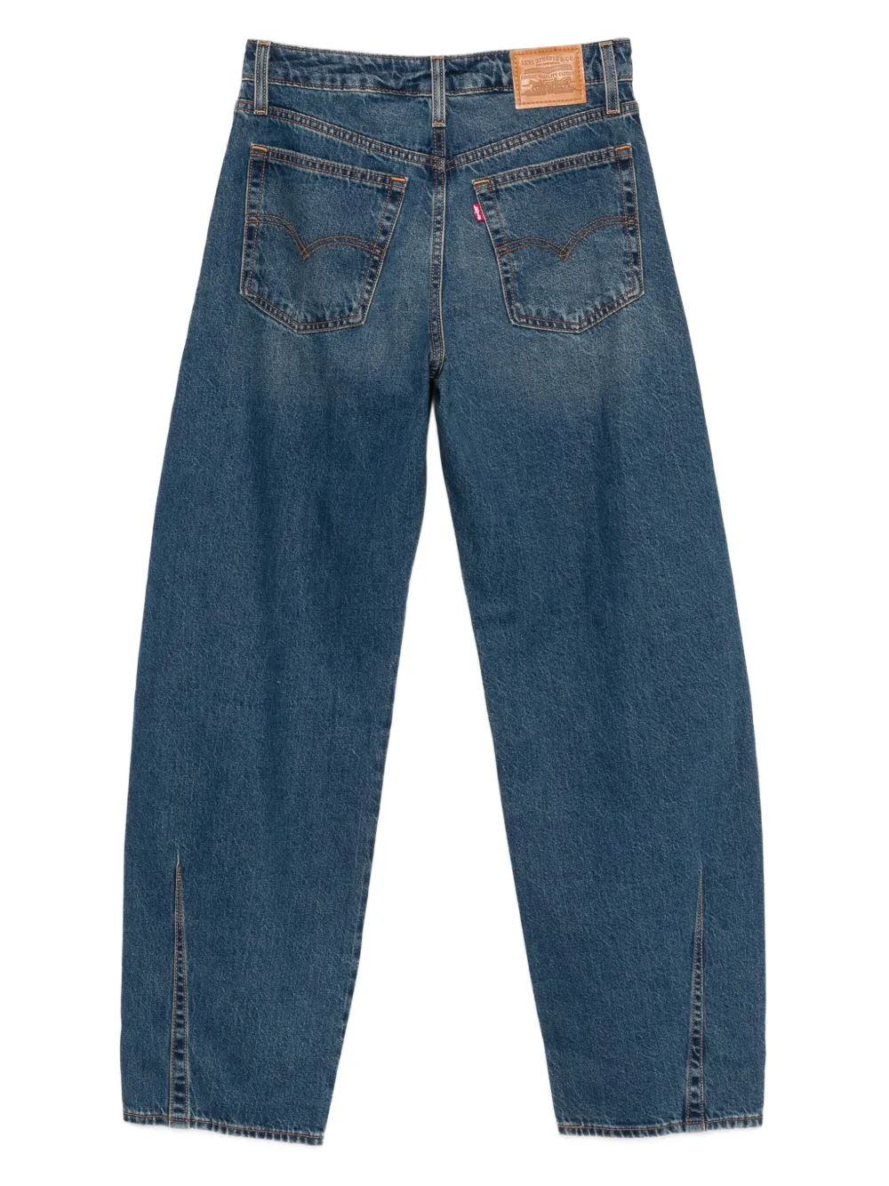 Levi's Denim jeans met logopatch en ballonpijpen - Blauw
