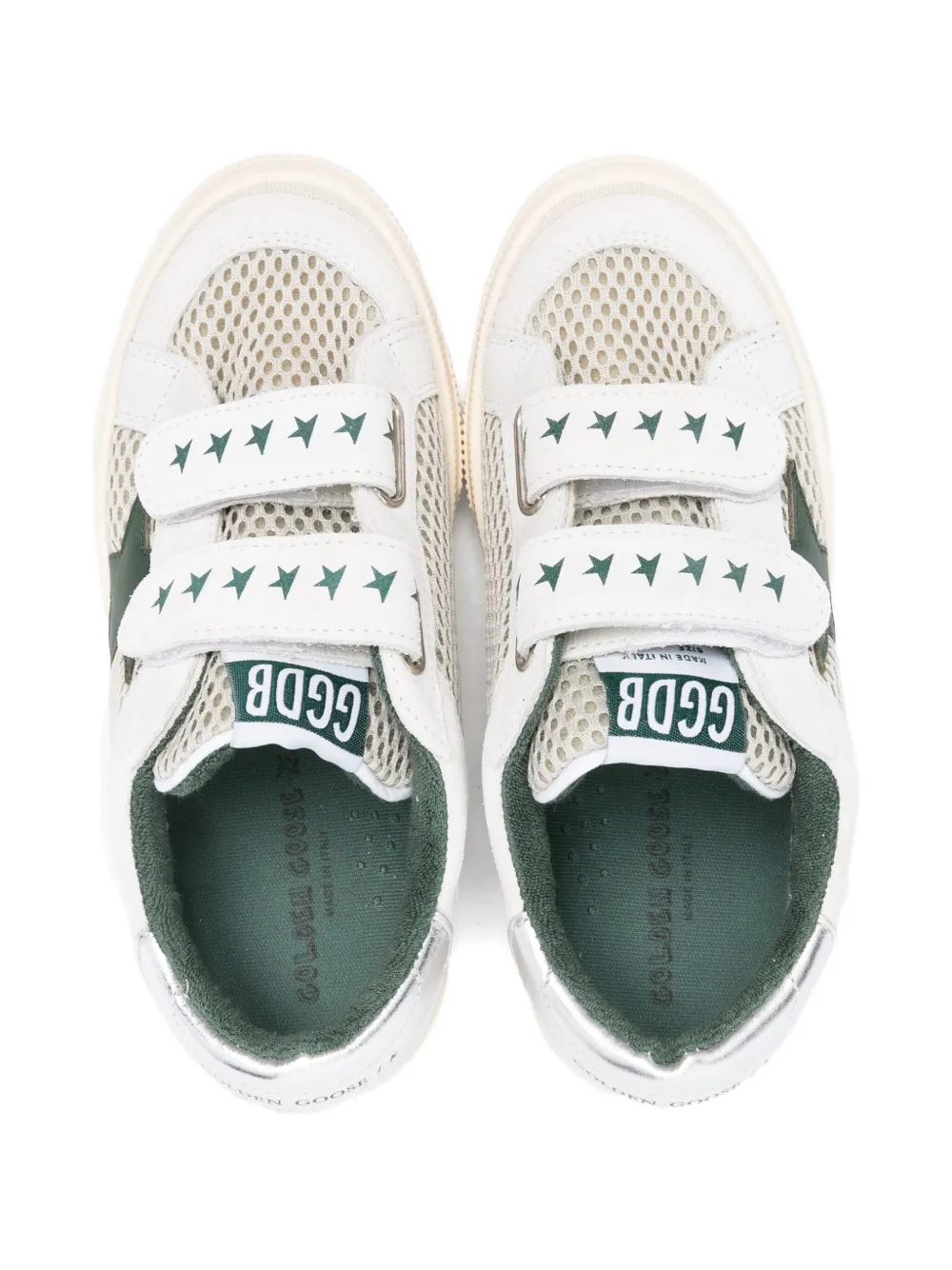 Golden Goose Kids touch-strap sneakers White