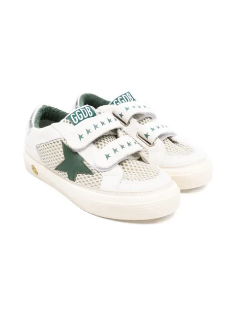 Golden Goose Kids touch-strap sneakers