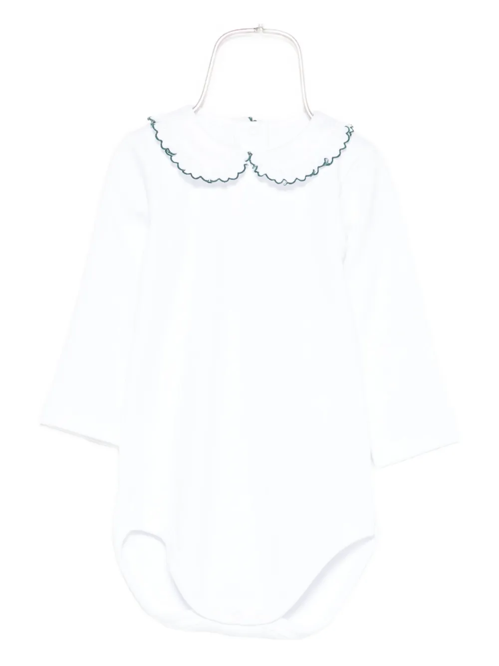 Mariella Ferrari Peter-pan Collar Bodysuit In White