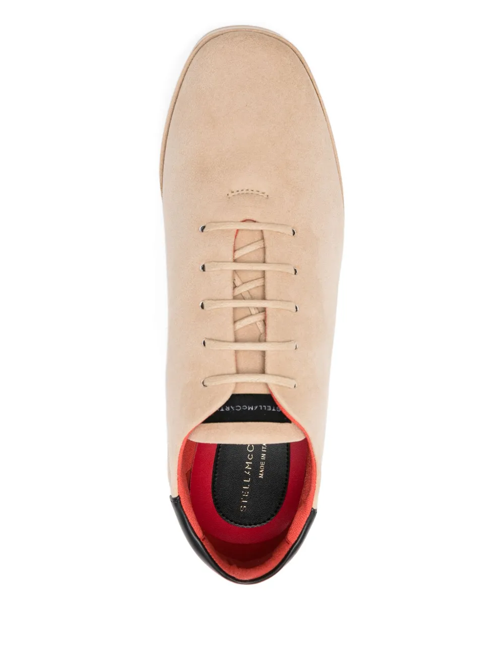 Stella McCartney lace-up platform sneakers Neutrals
