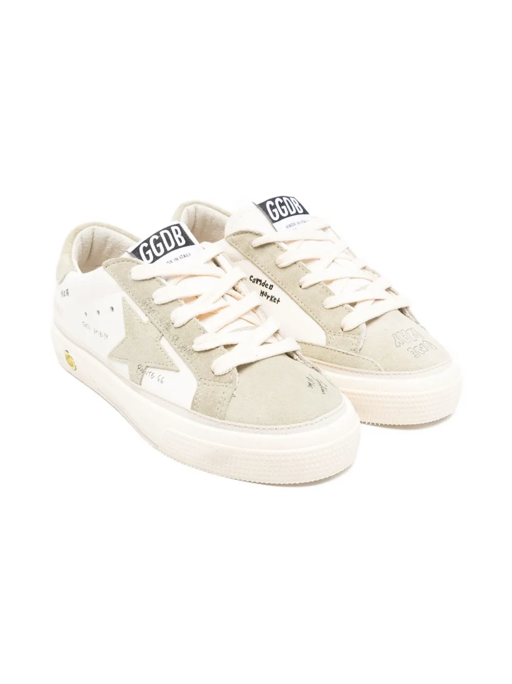 Golden Goose Kids Golden Goose Sneakers White
