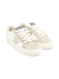 Golden Goose Kids lettering-print sneakers - White
