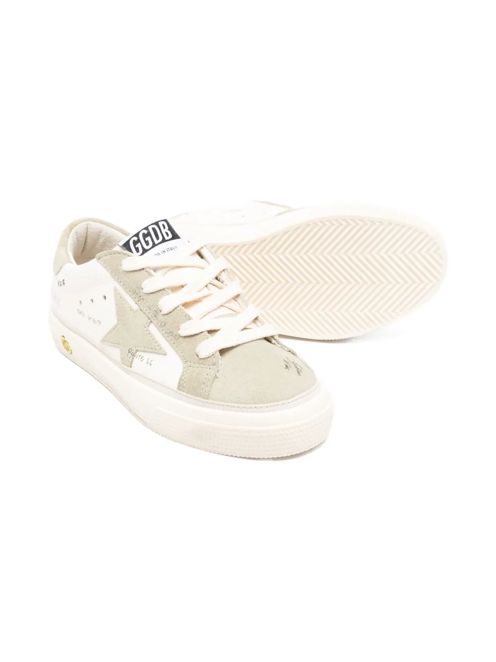 Golden Goose Kids Golden Goose Sneakers White